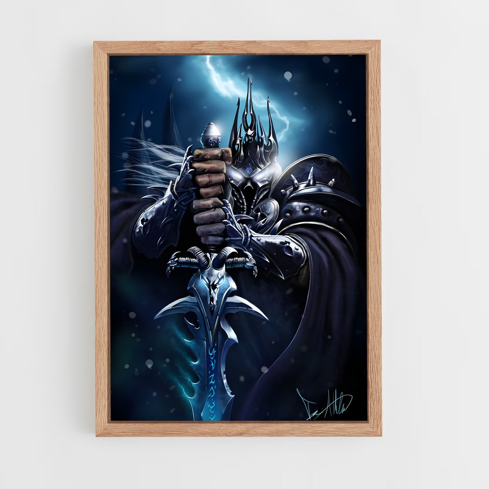 Poster Le Roi Liche – affiche World of Warcraft (vue 4)